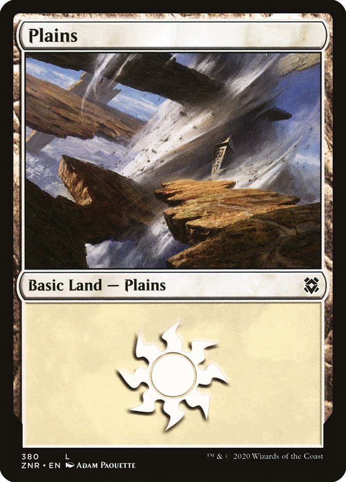 Plains (380) [Zendikar Rising] | Card Merchant Takapuna