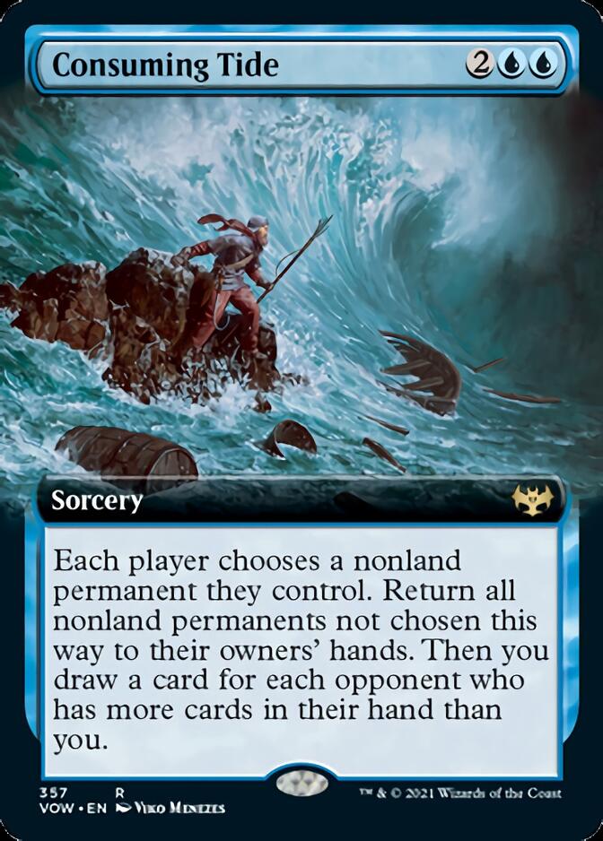 Consuming Tide (Extended Art) [Innistrad: Crimson Vow] | Card Merchant Takapuna