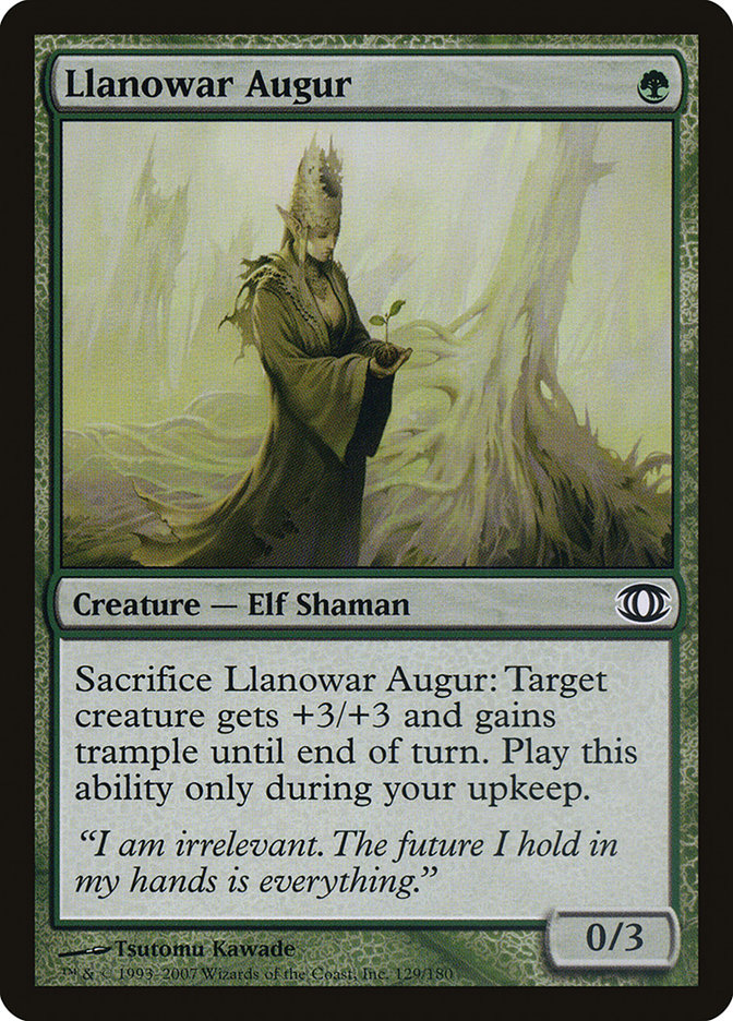 Llanowar Augur [Future Sight] | Card Merchant Takapuna