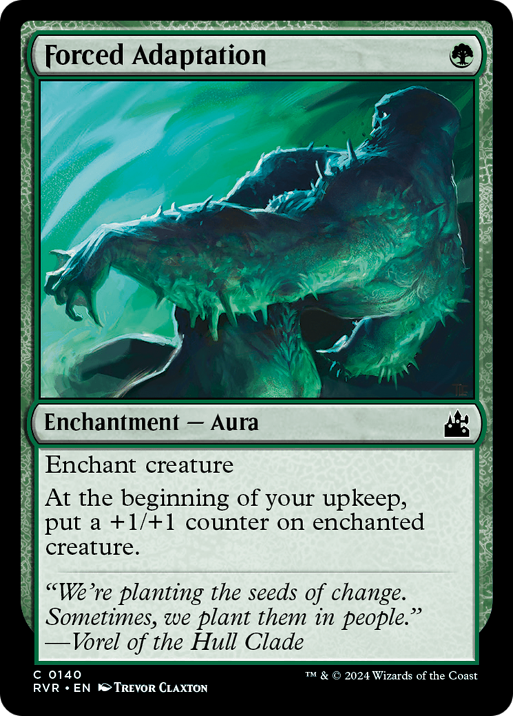 Forced Adaptation [Ravnica Remastered] | Card Merchant Takapuna