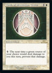 Circle of Protection: Green (Retro) [30th Anniversary Edition] | Card Merchant Takapuna