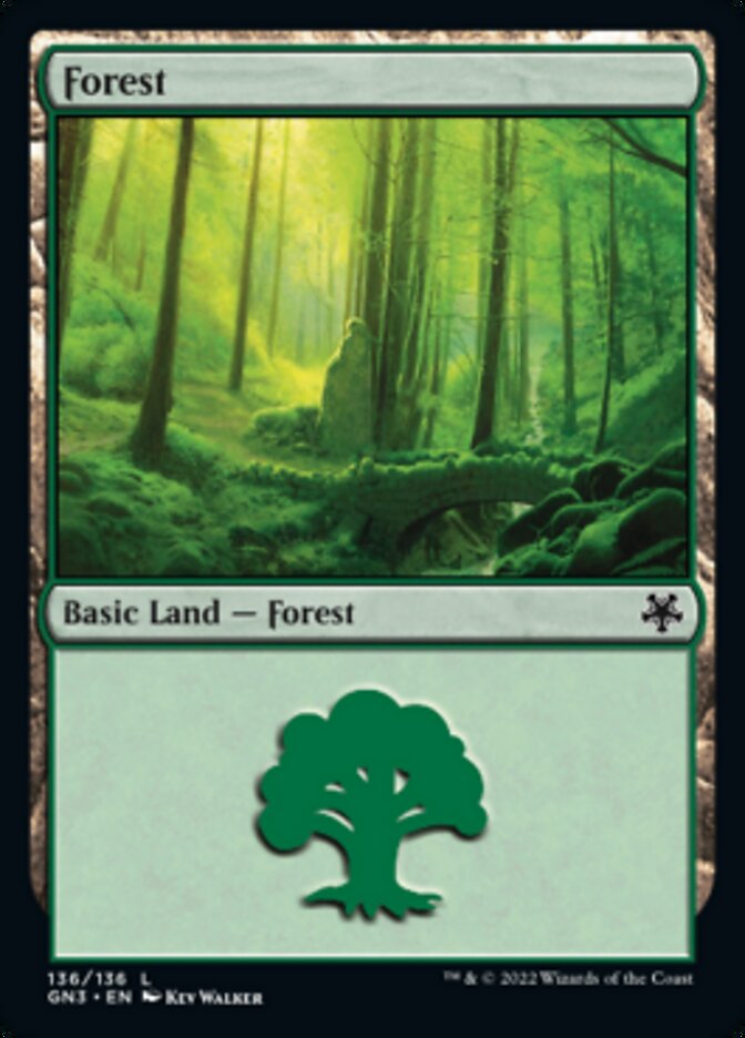 Forest (136) [Game Night: Free-for-All] | Card Merchant Takapuna