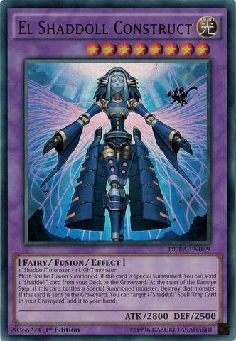 El Shaddoll Construct [DUEA-EN049] Ultra Rare | Card Merchant Takapuna