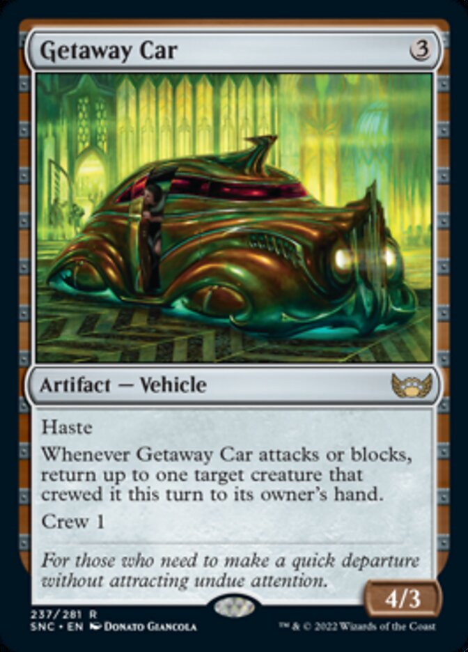 Getaway Car [Streets of New Capenna] | Card Merchant Takapuna