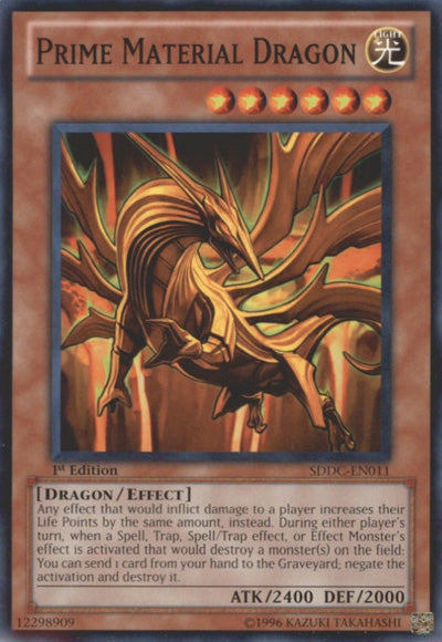 Prime Material Dragon [SDDC-EN011] Common | Card Merchant Takapuna