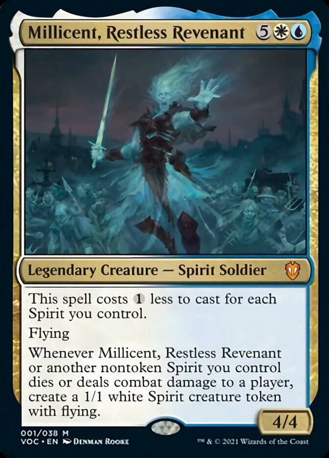 Millicent, Restless Revenant (Display Commander) [Innistrad: Crimson Vow Commander] | Card Merchant Takapuna