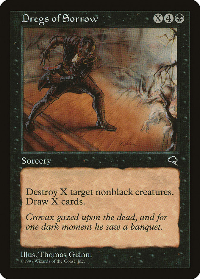 Dregs of Sorrow [Tempest] | Card Merchant Takapuna