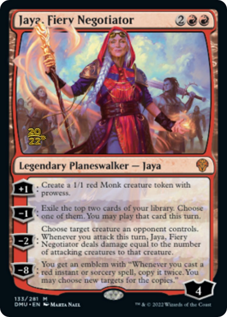 Jaya, Fiery Negotiator [Dominaria United Prerelease Promos] | Card Merchant Takapuna