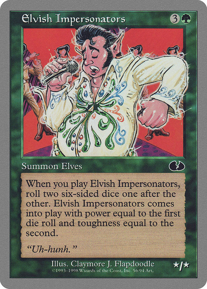 Elvish Impersonators [Unglued] | Card Merchant Takapuna