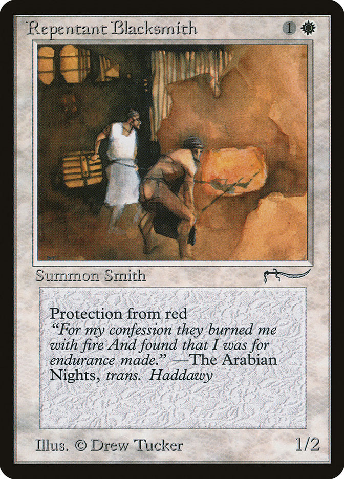 Repentant Blacksmith [Arabian Nights] | Card Merchant Takapuna