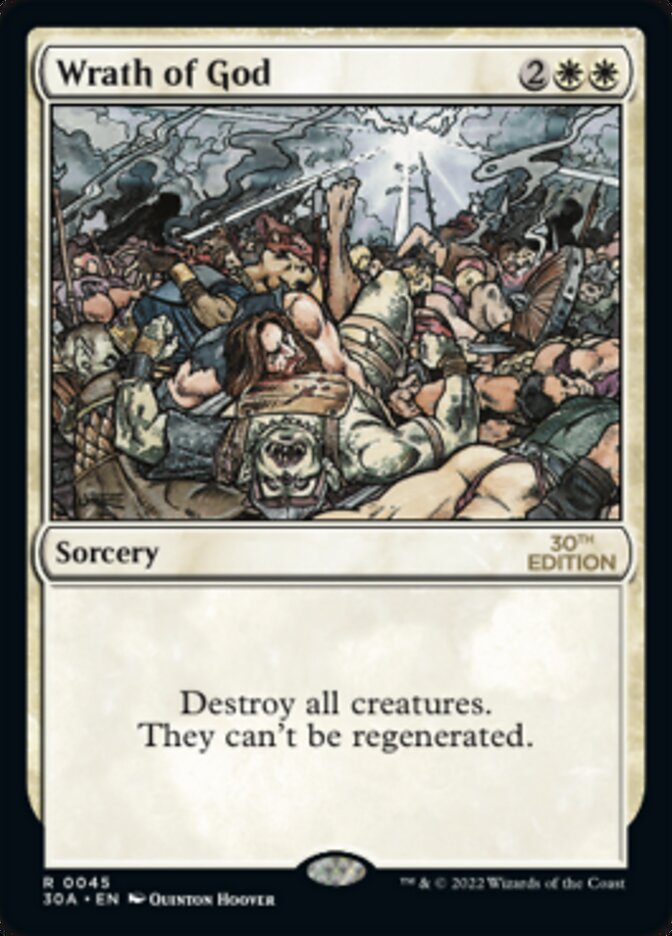 Wrath of God [30th Anniversary Edition] | Card Merchant Takapuna