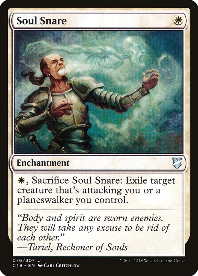 Soul Snare [Commander 2018] | Card Merchant Takapuna