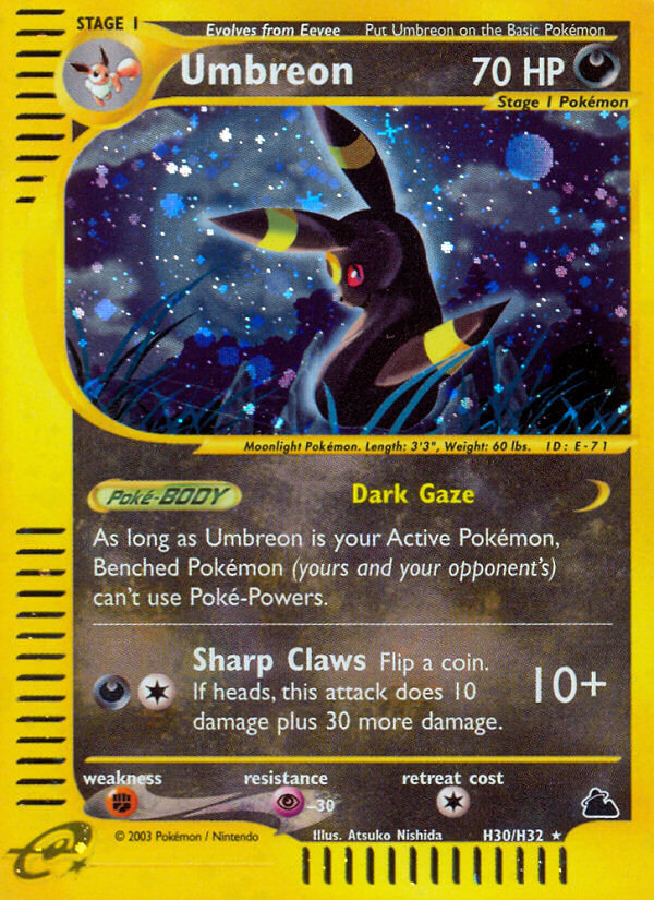 Umbreon (H30/H32) [Skyridge] | Card Merchant Takapuna