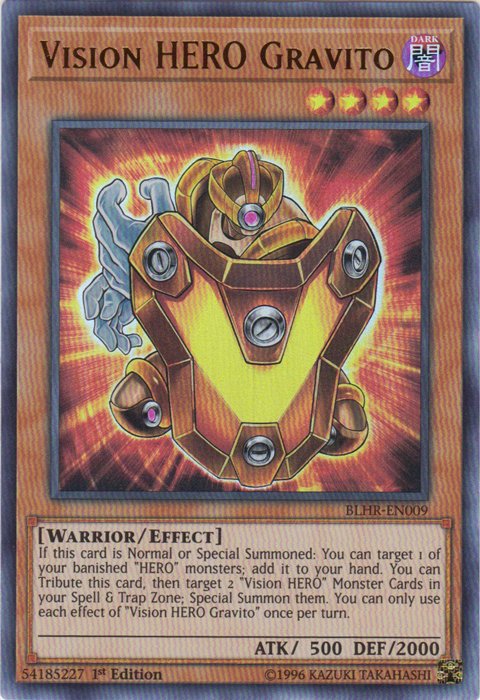 Vision Hero Gravito [BLHR-EN009] Ultra Rare | Card Merchant Takapuna