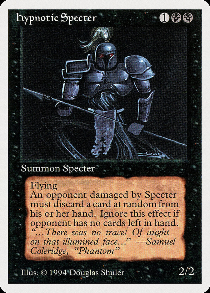 Hypnotic Specter [Summer Magic / Edgar] | Card Merchant Takapuna