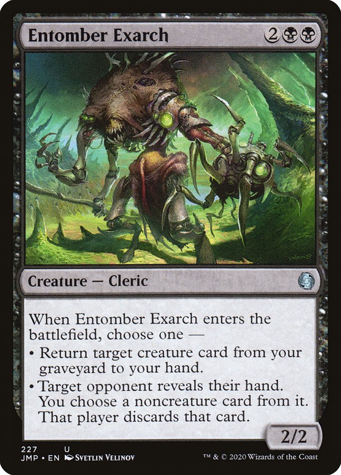 Entomber Exarch [Jumpstart] | Card Merchant Takapuna