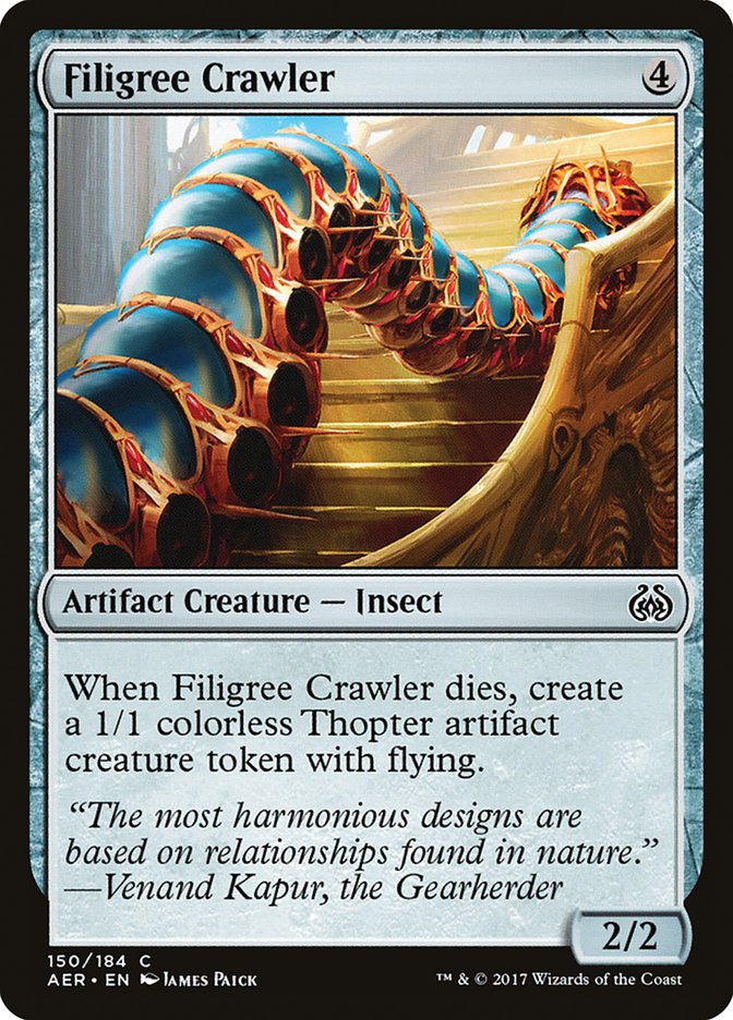 Filigree Crawler [Aether Revolt] | Card Merchant Takapuna