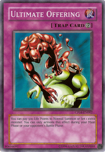 Ultimate Offering [CP04-EN002] Super Rare | Card Merchant Takapuna