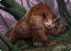 Owlbear Art Card [Dungeons & Dragons: Adventures in the Forgotten Realms Art Series] | Card Merchant Takapuna