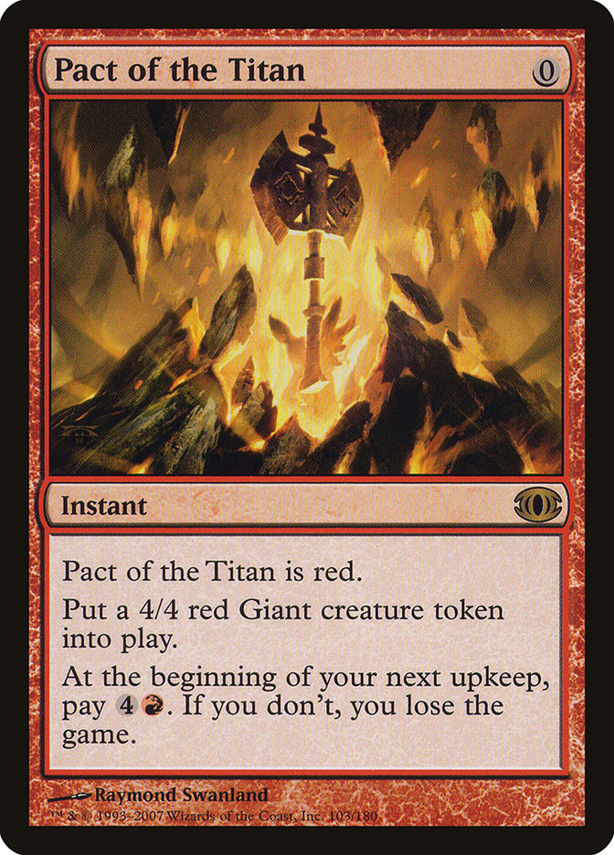 Pact of the Titan [Future Sight] | Card Merchant Takapuna