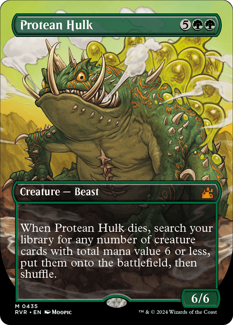 Protean Hulk (Anime Borderless) [Ravnica Remastered] | Card Merchant Takapuna