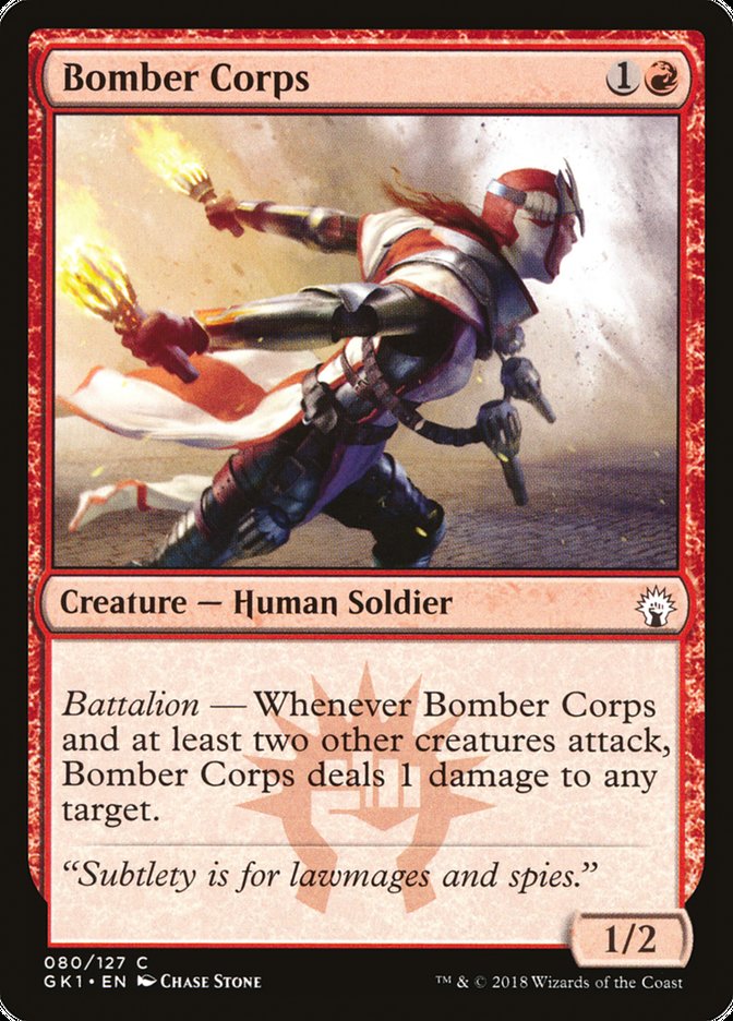 Bomber Corps [Guilds of Ravnica Guild Kit] | Card Merchant Takapuna