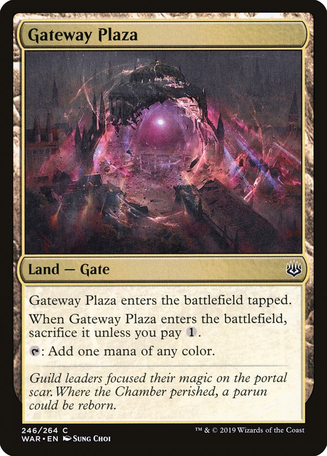 Gateway Plaza [War of the Spark] | Card Merchant Takapuna