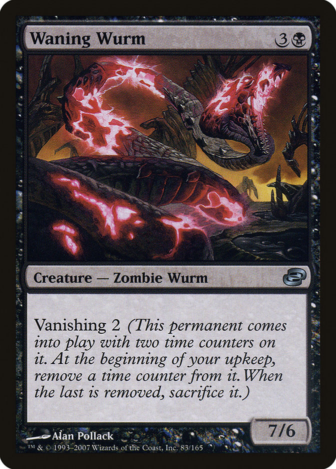 Waning Wurm [Planar Chaos] | Card Merchant Takapuna