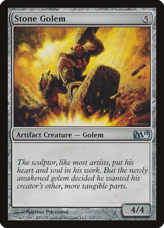 Stone Golem [Magic 2011] | Card Merchant Takapuna