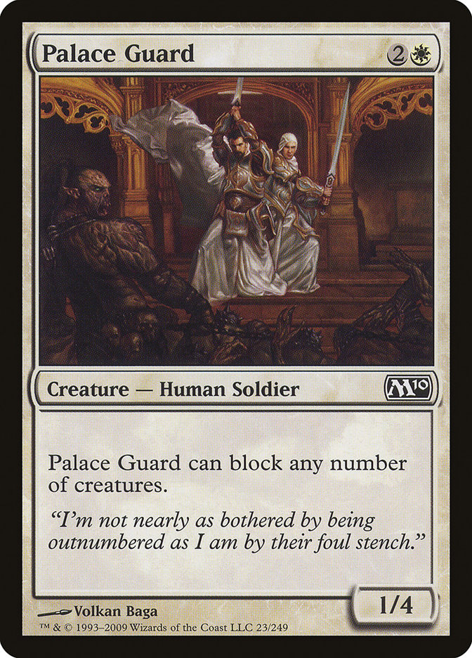 Palace Guard [Magic 2010] | Card Merchant Takapuna