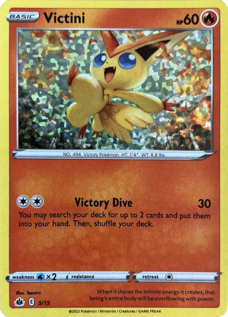 Victini (5/15) [McDonald's Promos: Match Battle] | Card Merchant Takapuna