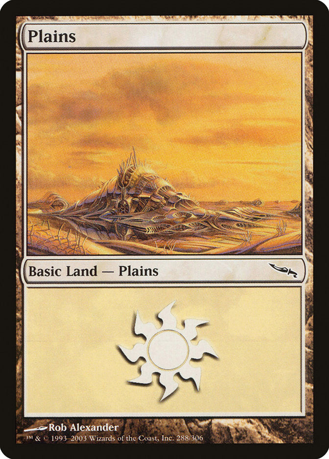 Plains (288) [Mirrodin] | Card Merchant Takapuna