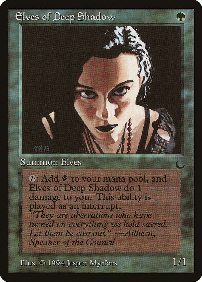 Elves of Deep Shadow [The Dark] | Card Merchant Takapuna