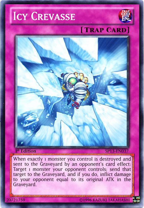 Icy Crevasse [SP13-EN037] Common | Card Merchant Takapuna