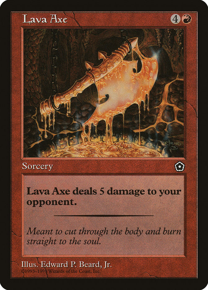 Lava Axe [Portal Second Age] | Card Merchant Takapuna