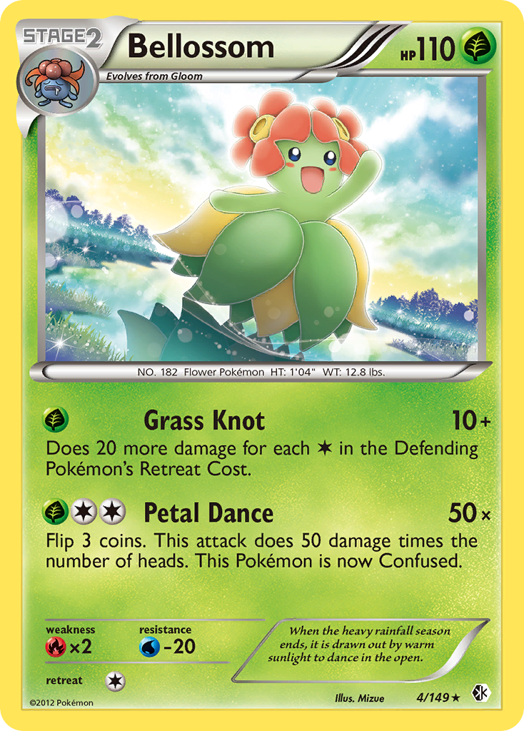 Bellossom (4/149) [Black & White: Boundaries Crossed] | Card Merchant Takapuna