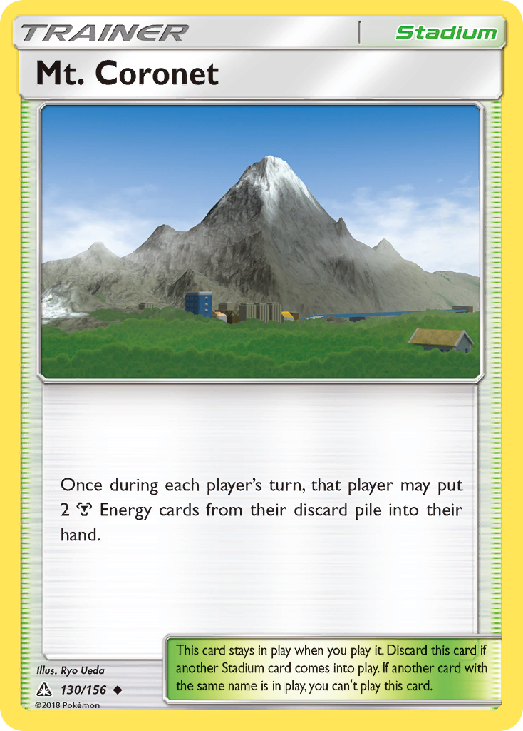 Mt. Coronet (130/156) [Sun & Moon: Ultra Prism] | Card Merchant Takapuna