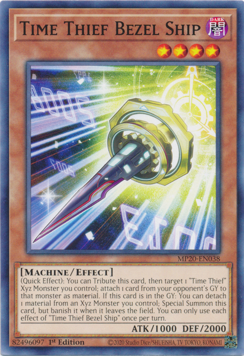 Time Thief Bezel Ship [MP20-EN038] Common | Card Merchant Takapuna