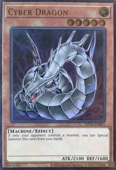 Cyber Dragon [OP16-EN001] Ultimate Rare | Card Merchant Takapuna