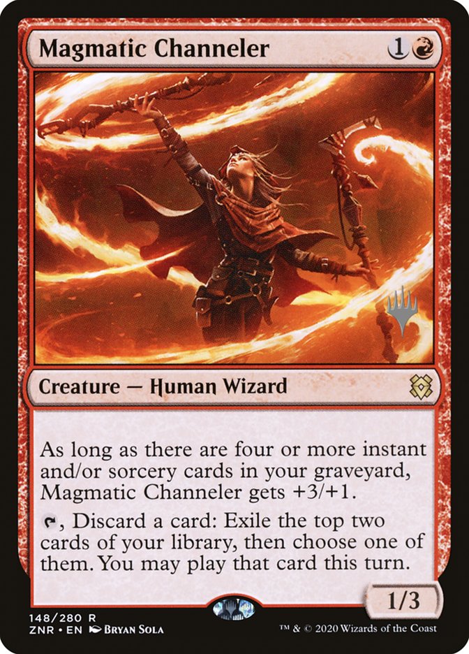 Magmatic Channeler (Promo Pack) [Zendikar Rising Promos] | Card Merchant Takapuna