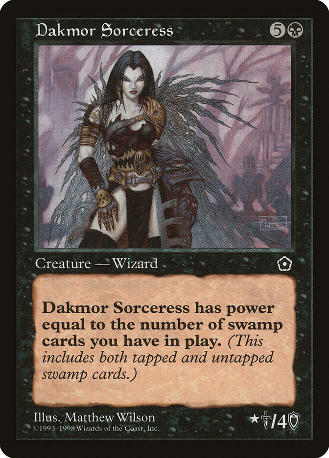 Dakmor Sorceress [Portal Second Age] | Card Merchant Takapuna