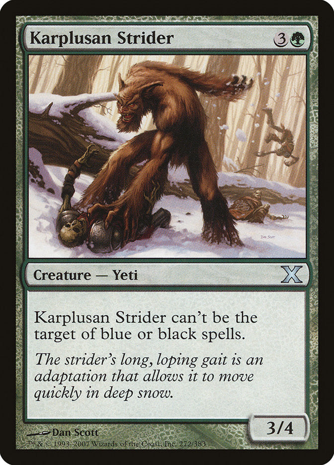 Karplusan Strider [Tenth Edition] | Card Merchant Takapuna