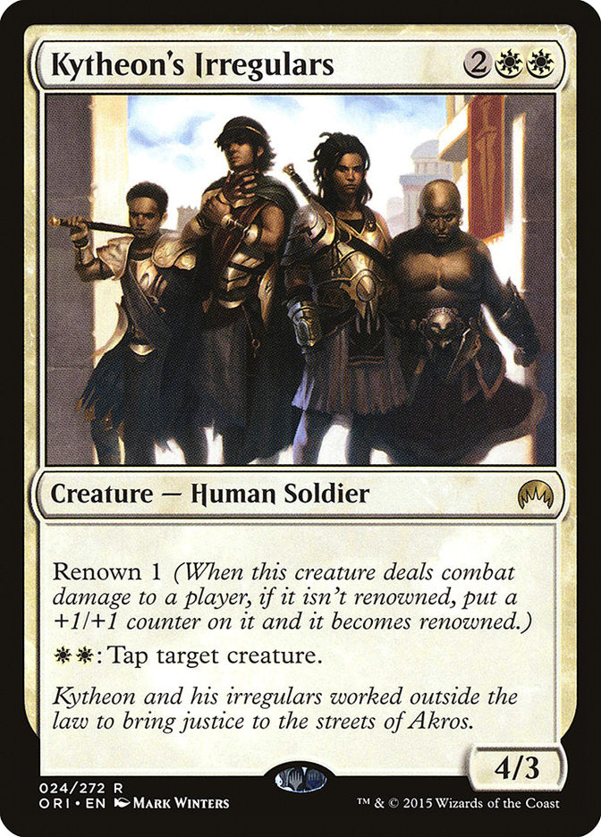 Kytheon's Irregulars [Magic Origins] | Card Merchant Takapuna