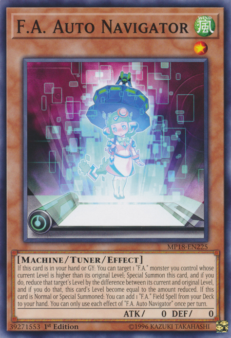 F.A. Auto Navigator [MP18-EN225] Common | Card Merchant Takapuna