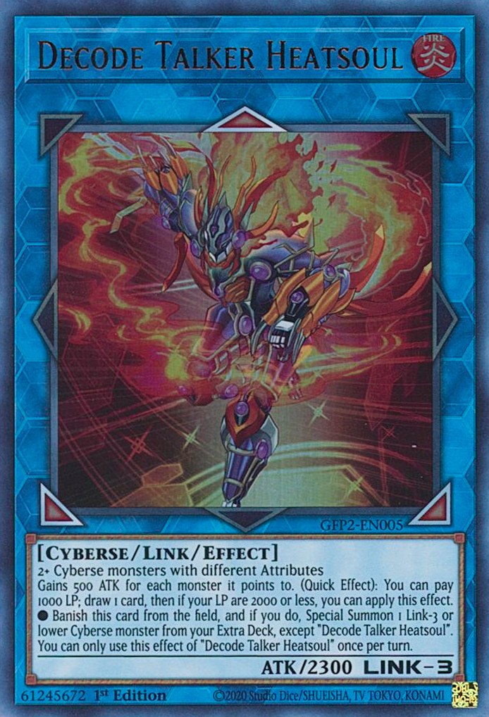 Decode Talker Heatsoul [GFP2-EN005] Ultra Rare | Card Merchant Takapuna