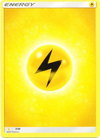 Lightning Energy (7/30) [Sun & Moon: Trainer Kit - Alolan Raichu] | Card Merchant Takapuna