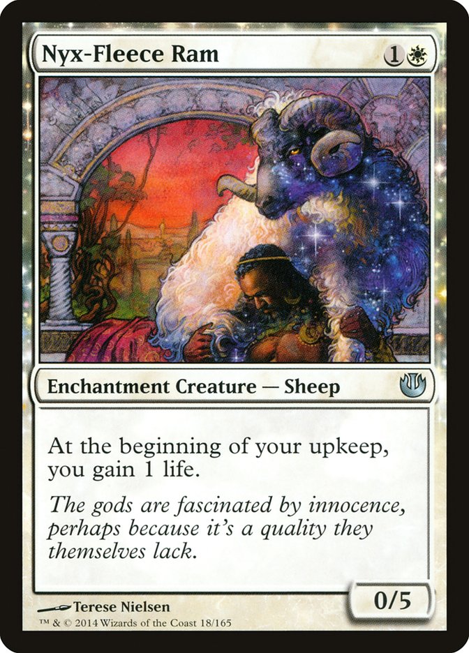 Nyx-Fleece Ram [Journey into Nyx] | Card Merchant Takapuna