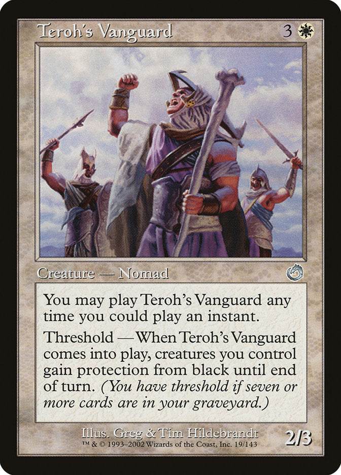 Teroh's Vanguard [Torment] | Card Merchant Takapuna