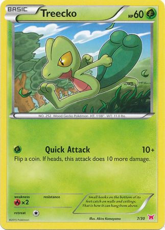 Treecko (7/30) [XY: Trainer Kit 2 - Latias] | Card Merchant Takapuna