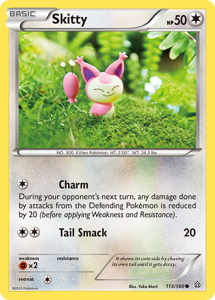 Skitty (113/160) [XY: Primal Clash] | Card Merchant Takapuna